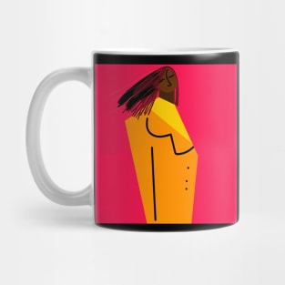 Fashion black girl Mug